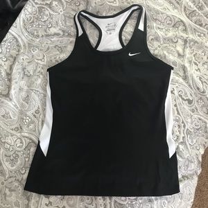 Nike Dri Fit Tank with Built In Bra